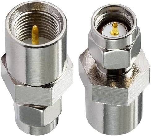 2PCS 4G Antenna Adapter SMA Female to FME Male Adapter for 2G 3G 4G LTE Antennas Routers UMTS Mobile Broadband Hsdpa WLAN Wireless in Saudi Arabia