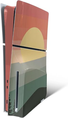 MightySkins Skin Compatible with Playstation 5 Slim Digital Edition Bundle - Mystic Smoke | Protective, Durable, and Unique Vinyl Decal wrap Cover | Easy to Apply | Made in The USA in Saudi Arabia