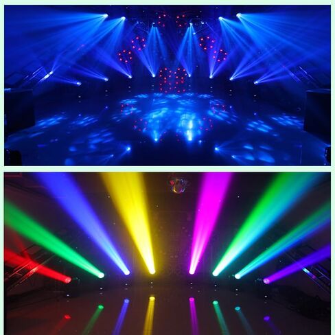 شعاع 7R 230 واط يتحرك رئيس ضوء المرحلة DMX شاربي شعاع 230 مرحلة Dj بار حفل زفاف 1 حزمة in Saudi Arabia