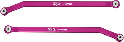 مجموعة وصلات هيكل من الألومنيوم عالية التخليص للسيارة المحورية SCX24 Jeep JT Gladiator 1/24 RC الزاحفة (وردي) in Kuwait