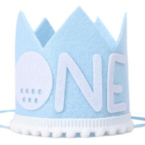 تاج الجولف لعيد الميلاد الأول للأولاد - ديكور عيد الميلاد الأول للجولف، حفلة عيد ميلاد واحدة للجولف، فتحة في تاج واحد، حفلة بطابع الجولف in Kuwait