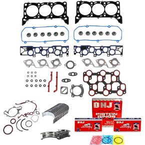 DNJ RRK4120B Engine Re-Ring Kit for 2004 / Ford/Mustang / 3.9L / OHV / V6 / Cu.238 / Vin 6