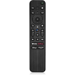 Voice Remote Replacement for Sony TV Remote, for Smart TVs and Bravia TVs, for All Sony 4K UHD LED LCD HD Smart TVs, for X80K X90K W830K A80K X95K X85K Series TV