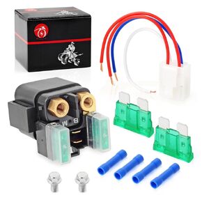 Starter Solenoid Relay B-M & Plug for Yamaha Royal Star XVZ1300 XV1600 XV1700 XVS650 TW200 FZS600 FZ6 FZ6R for Snow Mobile SX500R SX600R SX700R SX V-Max 500 600 700 PZ50 FX Venture VT500 VT600 VT700