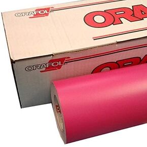 Pink 12" x 10 Ft Roll of Oracal 631 Vinyl for Craft Cutters and Vinyl Sign Cutters by Coaches World