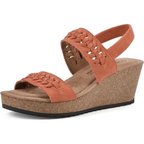 WHITE MOUNTAIN Women's Pretreat Wedge Sandal
