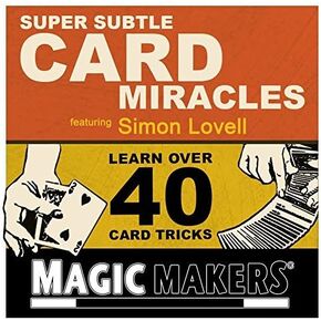 Magic Makers 40 Amazing Card Tricks | Teens & Adults Magic | Includes Card Tricks & Mind Reading Tricks