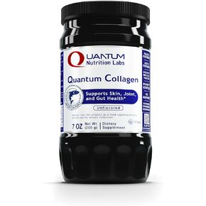 QNL Quantum Collagen - Sustainably Sourced Hydrolyzed Marine Collagen - Gut Health Supplement for Women & Men - Offers Joint Support - 7 oz