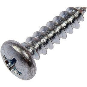 Dorman 360-211 Sheet Metal Screw-Phillips Pan Head-No. 14 x 1 In., 100 Pack