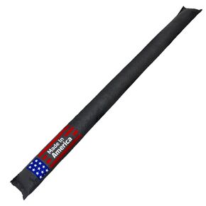 Sandbaggy 5 ft Long Water Activated Sandless Sandbags for Flooding (Black) - Made in The USA - Water Absorbing, Instant Flood Barrier (2)