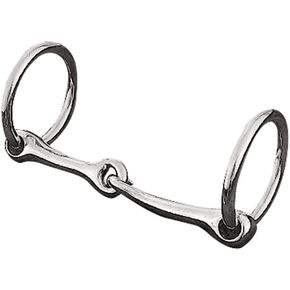 Weaver Leather Pony Ring Snaffle Bit, 4.25