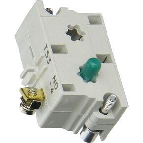 Eaton 10250T53 Switch Contact Block, 30.5mm Diameter, Screw Terminals, SPST-NO Contacts