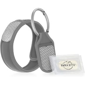 para 'Kito Mosquito Repellent 1 Grey Wristband and 1 Grey Clip Bonus