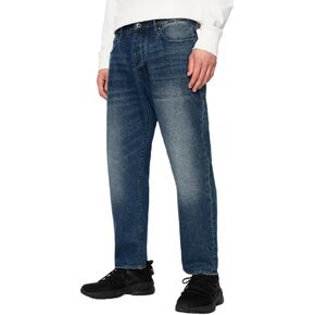 A | X ARMANI EXCHANGE Men's J71 90s Baggy Ankle Fit Non Stretch Cotton, Indigo Denim