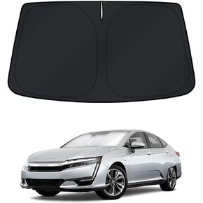 KUST Windshield Sun Shade for 2017-2021 Honda Clarity Window Shade Sun Visor Cover Foldable Blocks UV Rays Keep Your Car Cooler