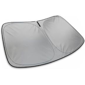 AutoTech Park Foldable Sunshade Compatible with 2013-2022 Acura ILX Sedan, UV Relfective and Easy Storage, Custom-fit Car Windshield Sun Shade