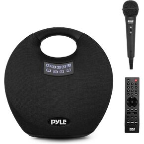 Wireless Portable Bluetooth Speaker, with Built in Rechargeable Battery, Wireless Microphone, Clear Surround Sound, Mini IPX4 Waterproof Speaker for Indoor and Outdoor Activities
