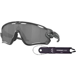 Oakley Jawbreaker OO9290 Sunglasses For Men+ BUNDLE Leash + BUNDLE with Designer iWear Eyewear Kit