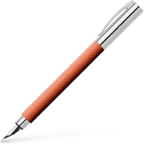 Faber-Castell Ambition Fountain Pen, OpArt Autumn Leaves - Extra Fine