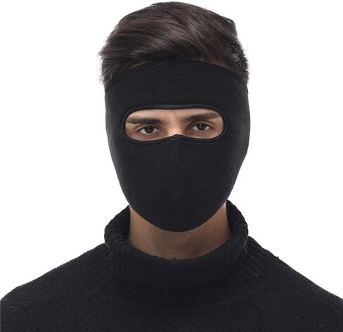 Fleece Face Mask for Winter,Fleece Ski Mask Cycling Full Cover Face Mask Cold Weather Warm Mask Outdoor Windproof Mask in Saudi Arabia