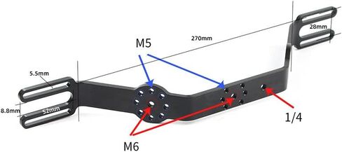 Aluminum Handle, Photography Equipment's Handle, Underwater Camera Handle Tray Holder for Underwater Camera Housing Case (TS-14) in Kuwait
