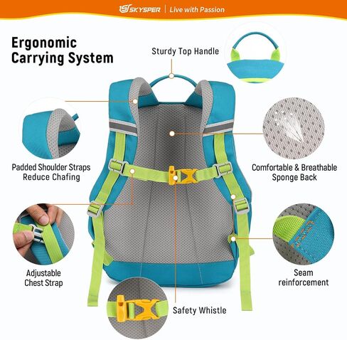 SKYSPER Kids Small Backpack Toddler Travel Backpack with Safety Anti-lost Leash Preschool Daypack for Boys Girls in Saudi Arabia