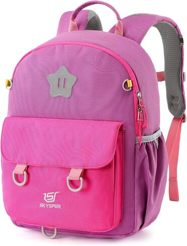 SKYSPER Kids Small Backpack Toddler Travel Backpack with Safety Anti-lost Leash Preschool Daypack for Boys Girls in Saudi Arabia