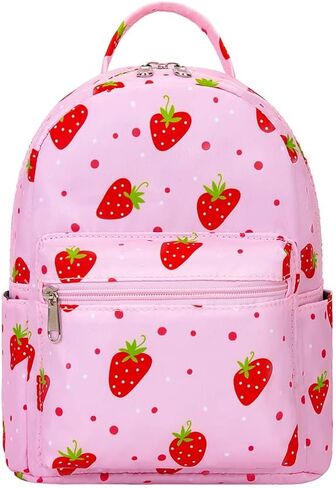 Cute mini pack bag backpack for grils children and adult (strawberry) in Saudi Arabia