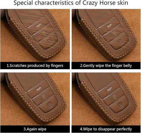 Car Key Case Genuine Leather Protector with Keychain suitable for Nissan Altima GT-R Rogue Sentra Maxima Car Remote Key Holder Fob Cover case 4 Buttons car accessories in Saudi Arabia