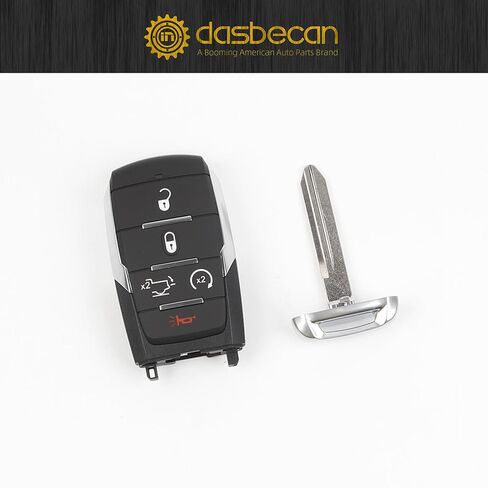 Dasbecan Key Fob Replacement Compatible with Dodge Ram 1500 2019-2024 in Saudi Arabia