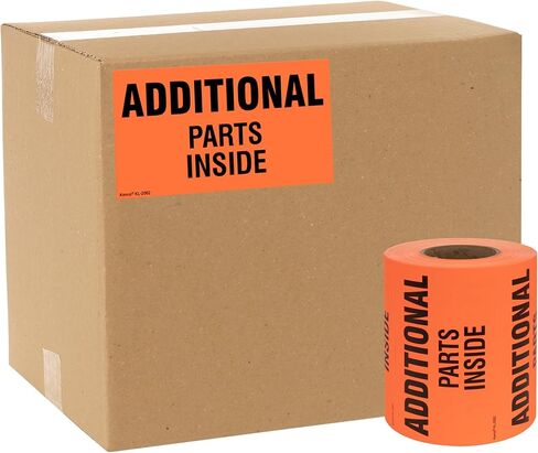 Kenco 3" X 5" Additional Parts Inside Shipping Label Stickers for Shipping and Packing - 500 Adhesive Labels Per Roll in Saudi Arabia