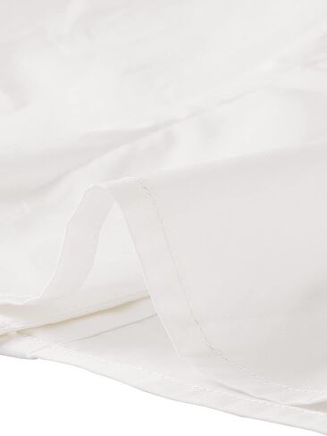 Allegra K Women's Puff Short Sleeve Turn Down Collared Work Office Button Down Shirt in Kuwait