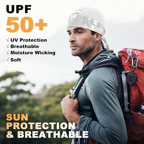 Do Rags Bandana Cap Men Women Sun Protection Quick Drying Cycling Cap Summer Hat in Saudi Arabia