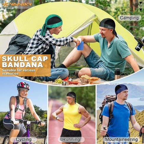 Do Rags Bandana Cap Men Women Sun Protection Quick Drying Cycling Cap Summer Hat in Saudi Arabia