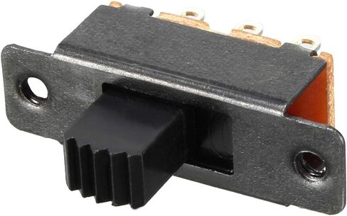 uxcell 15Pcs 7mm Vertical Slide Switch DPDT 6 Terminals PCB Panel Latching in Saudi Arabia