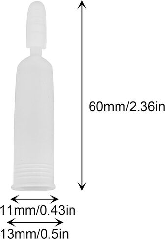 20PCS 2ml Plastic Ampoule Lids Empty Eye Dropper Bottle Ampoule Bottles Cover Ampoule Bottle Drop Cover Ampoule Set Small Vials Bottlecaps Essential Oil Dropper Ampoule Bottle Cover in Saudi Arabia