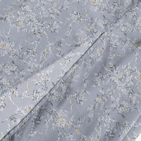 فستان نسائي كاجوال طويل برقبة على شكل حرف V مزين بطبعات زهور in Kuwait