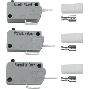 Microwave Oven Door Switch Replacement Part KW3A 16A 125V(2X Normally Open + 1x Normally Closed)