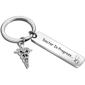 Doctors Day Jewelry Future Doctor Gift Medical Student Keychain New Doctor Gift Med School Survivors Keychain Med Student Gift Md Keychain New Doctor Keychain