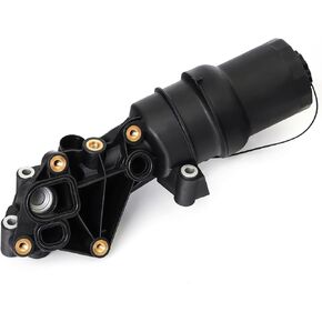 GDO Engine Oil Filter Base Housing Assembly 07K115397D Compatible with A-udi TTRS Mk2,Volkswagen 2.5L Jetta Golf Rabbit New Beetle Replaces 07K115397B, 07K115397A in Kuwait