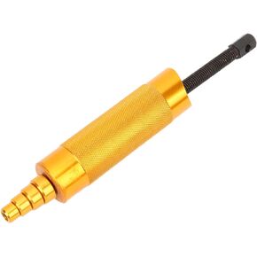 Piston Pin Puller 12mm-24mm Wrist Pin Removal Tool Extrator Aluminum Alloy Orange Black Removal Tool Universal for Motorcycle