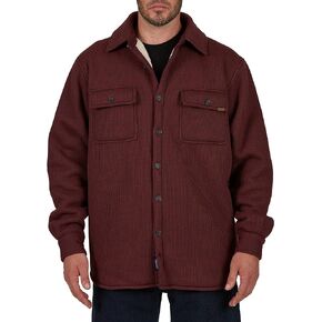 Smith's Workwear Men's Sherpa Heather Thermal Shirt Jacket