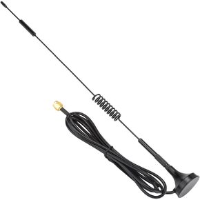 Magnetic Suction Antenna, 31cm Antenna Wireless Module Sucker Antenna, Male Adapter for CB Radio Antenna Transmitter Receiver Wireless Walkie Talkie