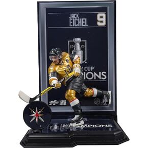 McFarlane Toys - Jack Eichel w/Stanley Cup (Vegas Golden Knights) NHL 7in Posed Figure McFarlane's SportsPicks
