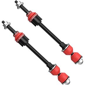 PAIR Front Sway Bar CODE RED Link Kit FITS Ram 1500 2WD 2002-2012, Ram 2500 2WD 2003-2016, Ram 3500 2WD 2003-2012, Boots and Bushings Made In USA K7400