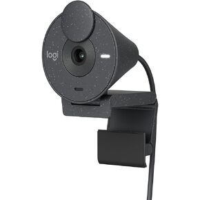 Logitech BRIO Webcam - 2 Megapixel - 30 fps - Graphite - USB Type C - Retail (Renewed)