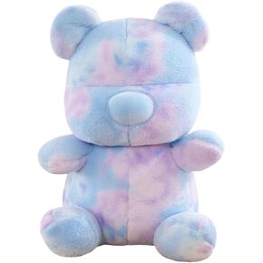 Tie Dye Bears Stuffed Animal Plush Toy - Plushie for Ages 3+ - Super Soft and Cuddly – Good for Girls and Boys, Employees, Collectors, Great Valentines Day Gift for Kids (Blue,9 inch)