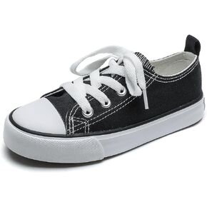 Boys Girls Sneakers Canvas Shoes Toddler Littler Kids Slip on School Walking Shoes