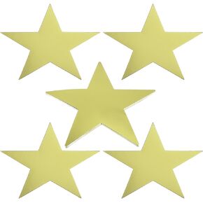 PATIKIL 11" Star Cutouts, 12 Pack Black Paper Stars for Classroom Decoration DIY Craft Project Bulletin Board Wall Poster