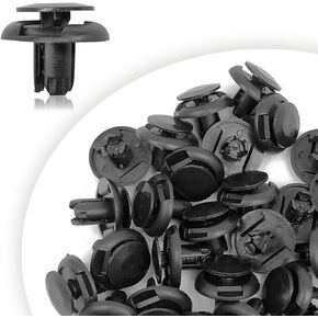 30pcs Fender Liner Clip, Nylon Splash Shield Bumper Retainer Clips Compatible with Honda Acura Accord Civic CRZ Fit Insight Odyssey Passport Pilot Ridgeline ILX Mdx RDX RLX TLX Tsx 91512-SX0-003